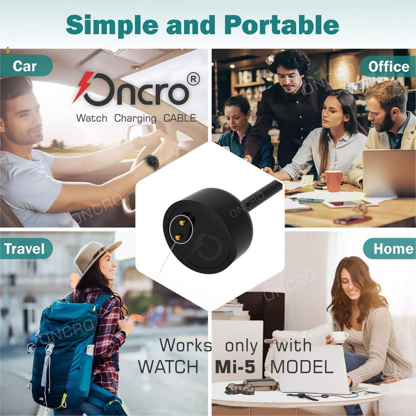 ONCRO Power Sharing Cable 0.45 m mi band 5 charger mi smart band