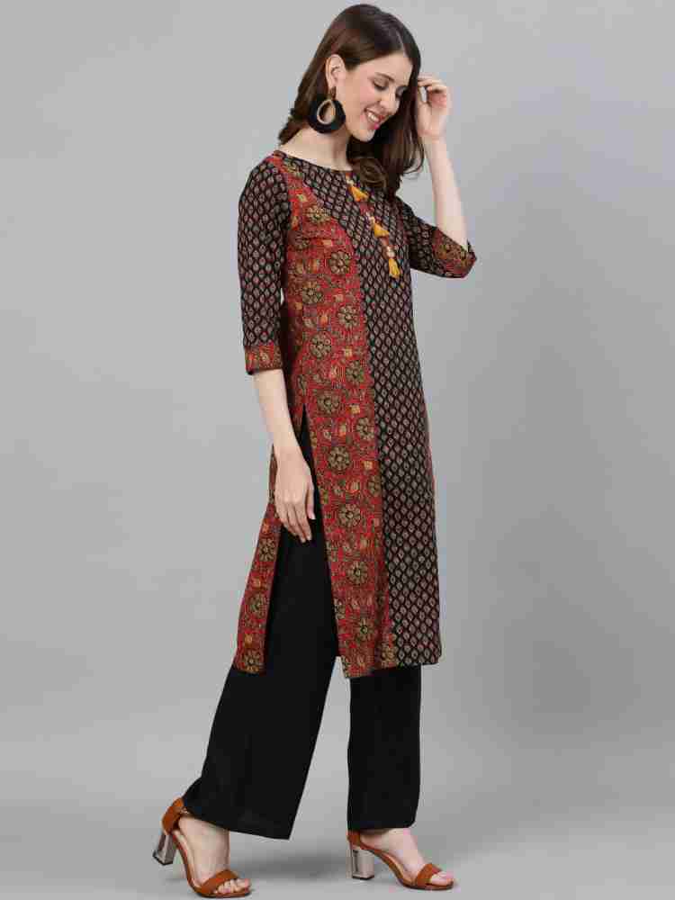 Women Printed 3 In 1 Kurti With Palazzo Pant at Rs 895, Palazzo Pants in  Jaipur