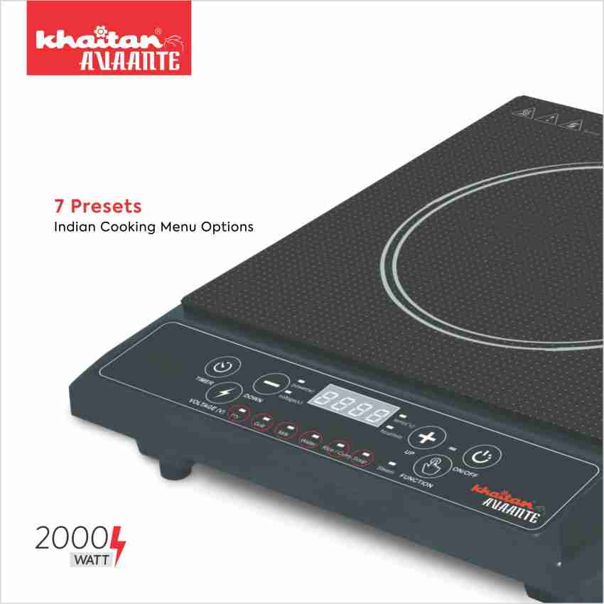 Khaitan induction outlet 2000 watt