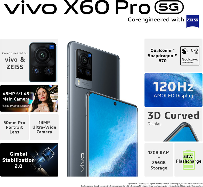 vivo X60 Pro+ 8GB/128GB 充電器他おまけ多数 vivo X60 Pro+ 8GB/128GB 充電器他おまけ多数