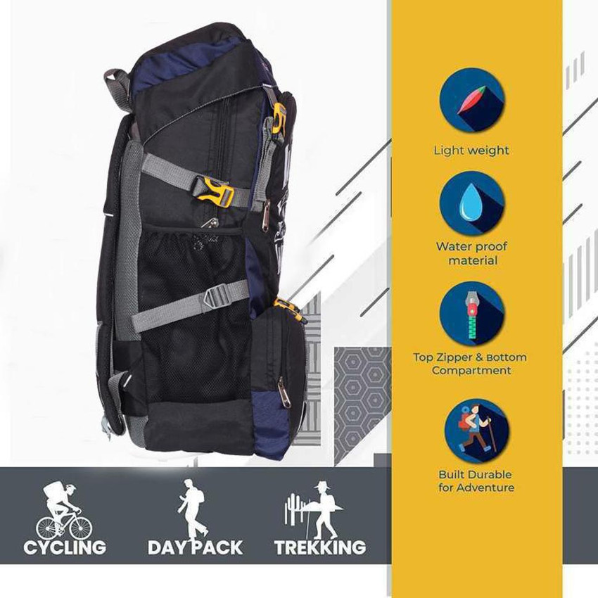 Fast Traveler Travel Bags For Men Trekking Backpack With Shoe