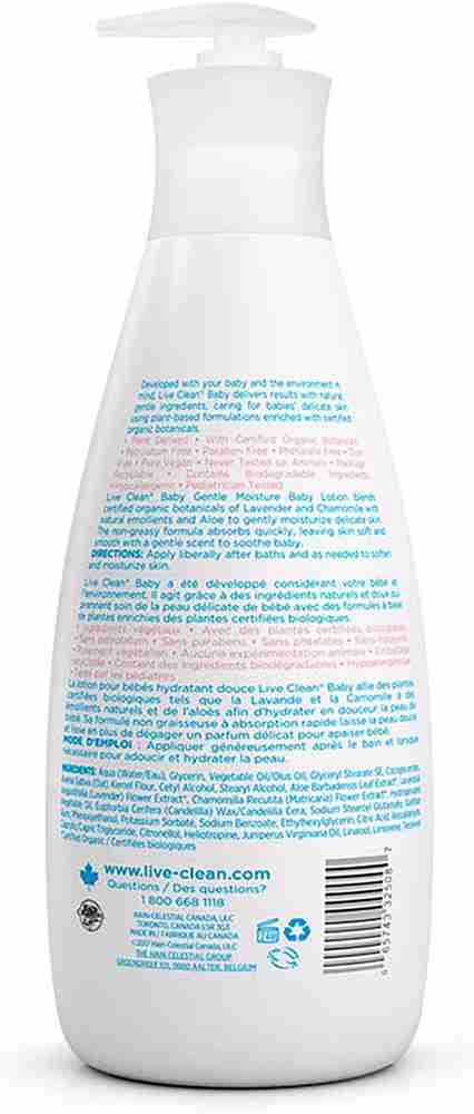 Live clean baby tearless shampoo & wash sale