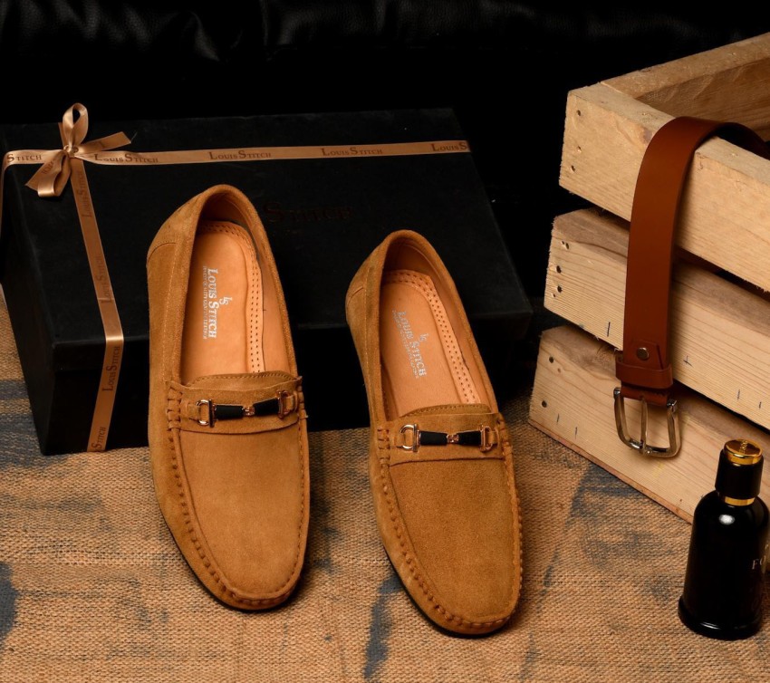 Louis Vuitton Men's Brown Slip-ons & Loafers