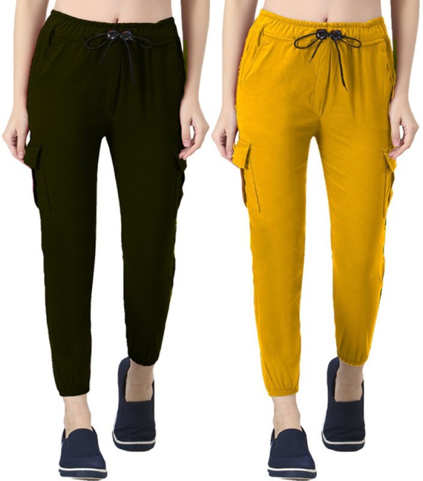 Fly Finishing Regular Fit Women Yellow Trousers  Buy Fly Finishing Regular  Fit Women Yellow Trousers Online at Best Prices in India  Flipkartcom