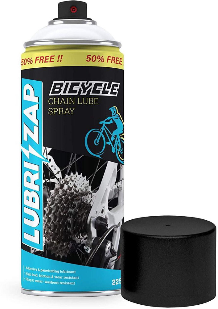 LUBRIZAP Bicycle Chain Clean Spray For All Bicycle Wear Resistant Lunricant Clean Chain Spray For Improve Chain Life Perfomance Cycle Accessories
