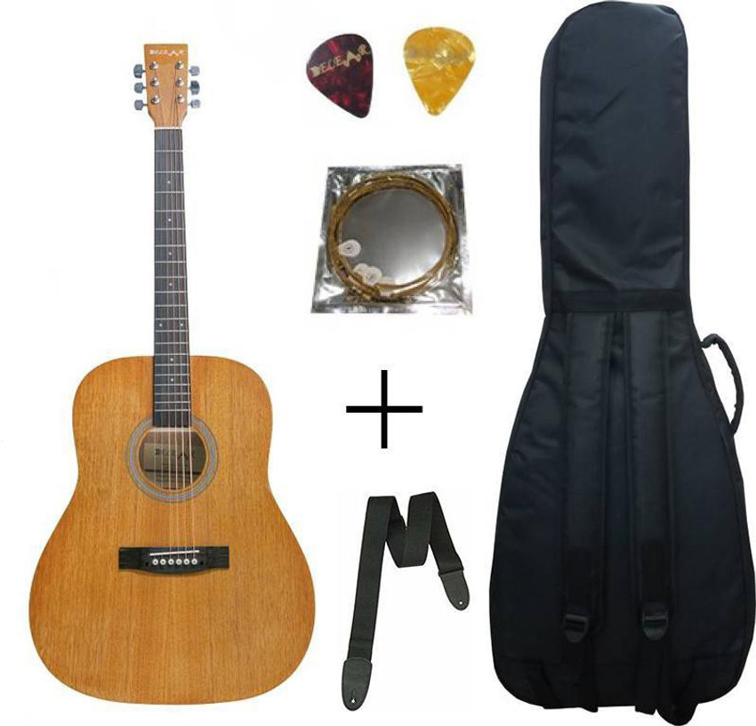 Belear K 610MAH King Size Jumbo Okoume Dreadnought Acoustic Guitar