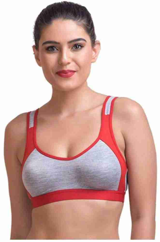 68% OFF on GOLDDUST Slim Shape Women Sports Bra(White) on Flipkart