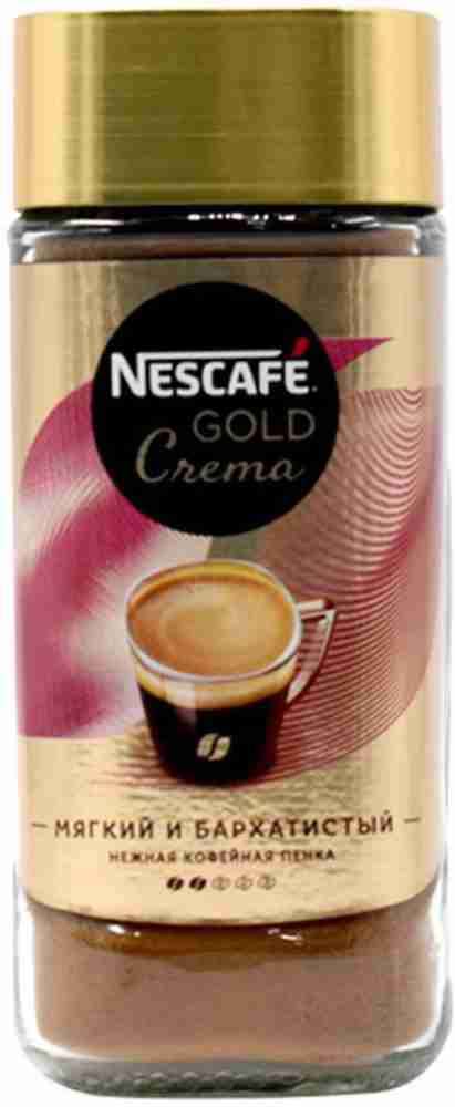 Nescafe Gold Blend Espresso Rich Crema Soluble Coffee, 100 g, Glass Bottle