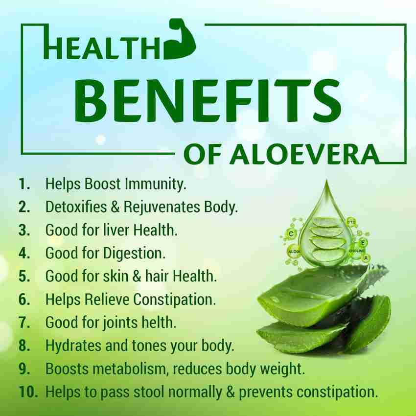 Health benefits of aloe juice shop