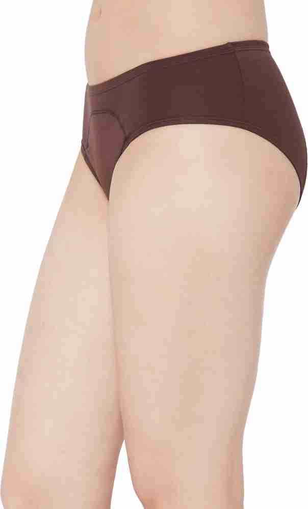 Juliet Mid Rise No Stain Period Panty Coffee Brown - The online