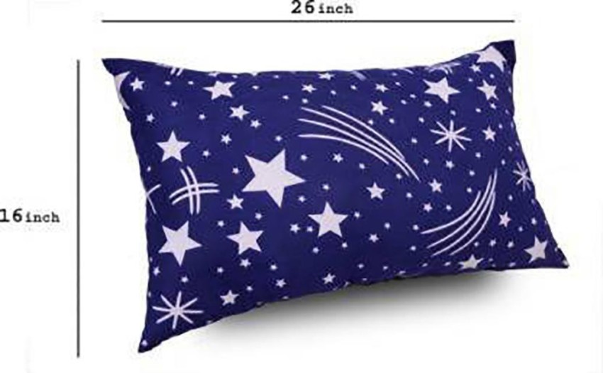 Star shop print pillow