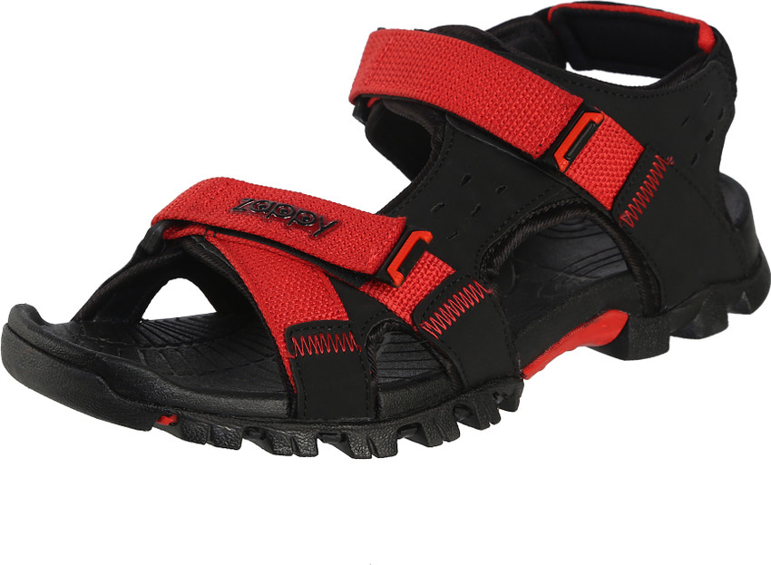ZAPPY Men Red Black Sandals Buy ZAPPY Men Red Black Sandals