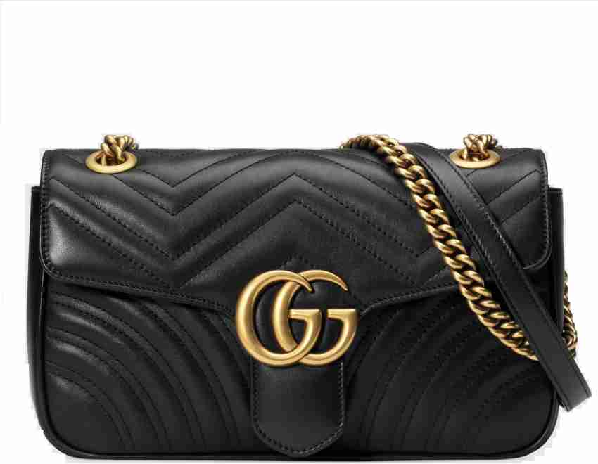 Gucci black sling bag new arrivals