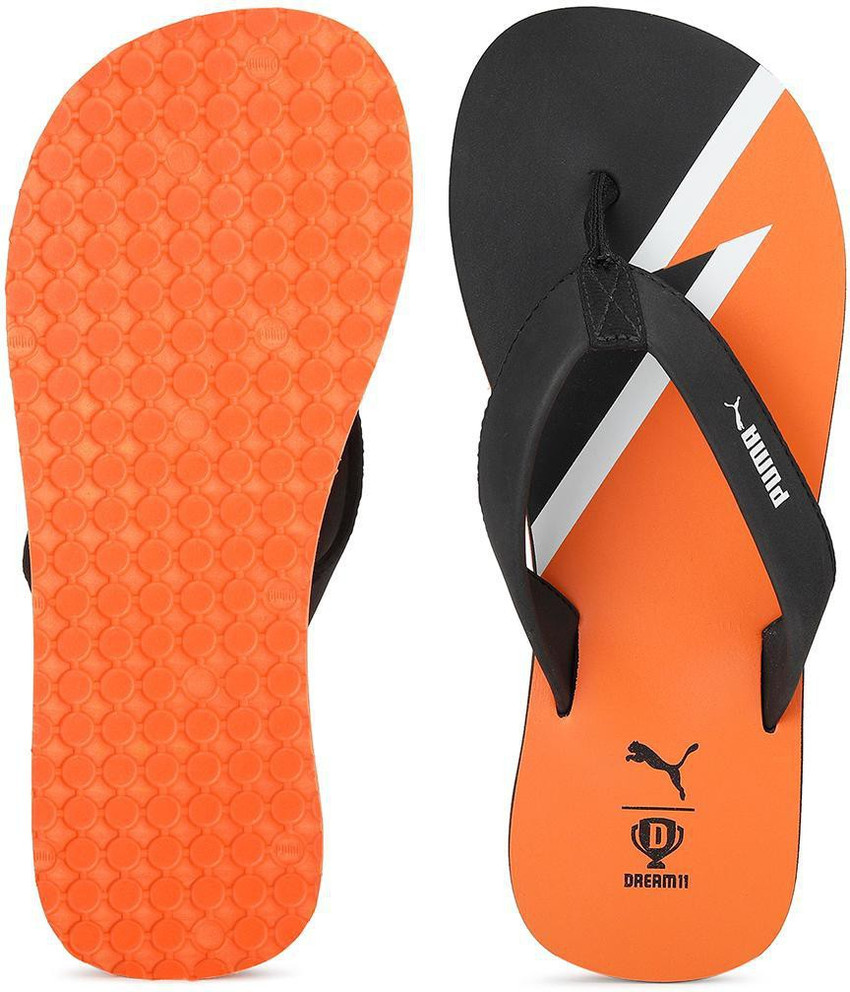 Puma flip hot sale flops orange