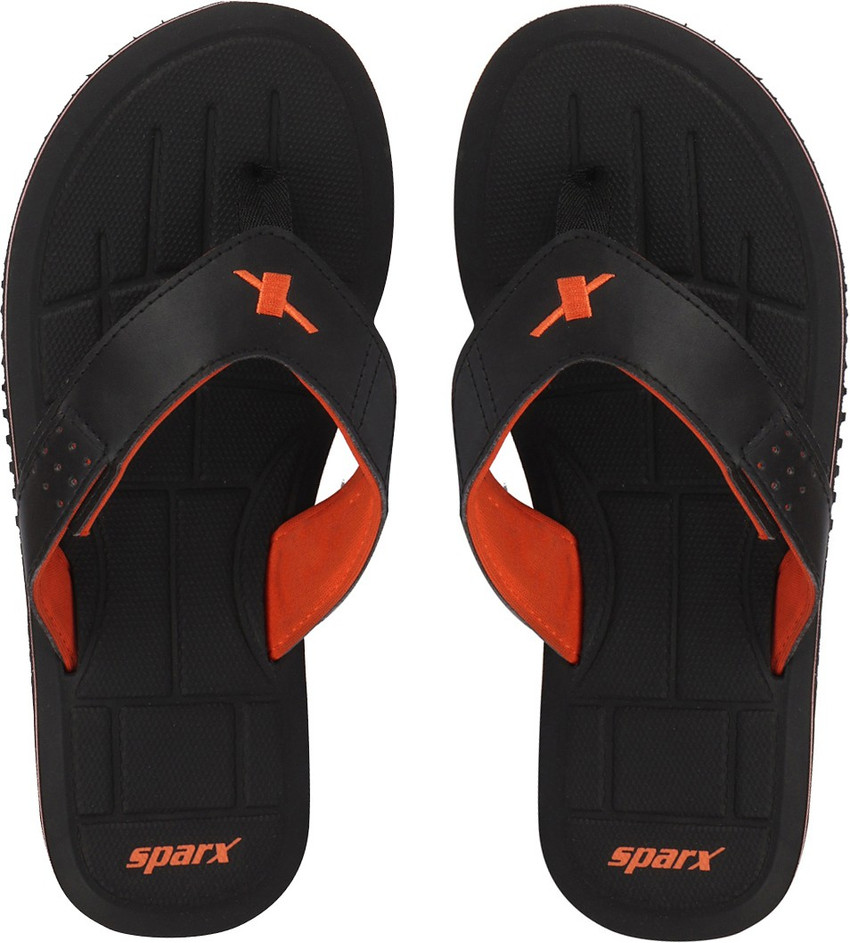Sparx slippers black discount