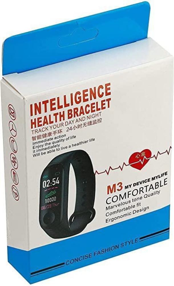 M3 Intelligence Bluetooth Smart Watchsmart Bracelethealth Bandactivity  Trackerbraceletfitness Bandm3 Band