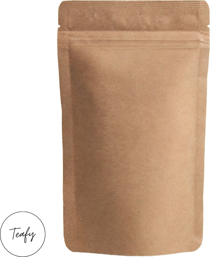 Paper discount zipper bag