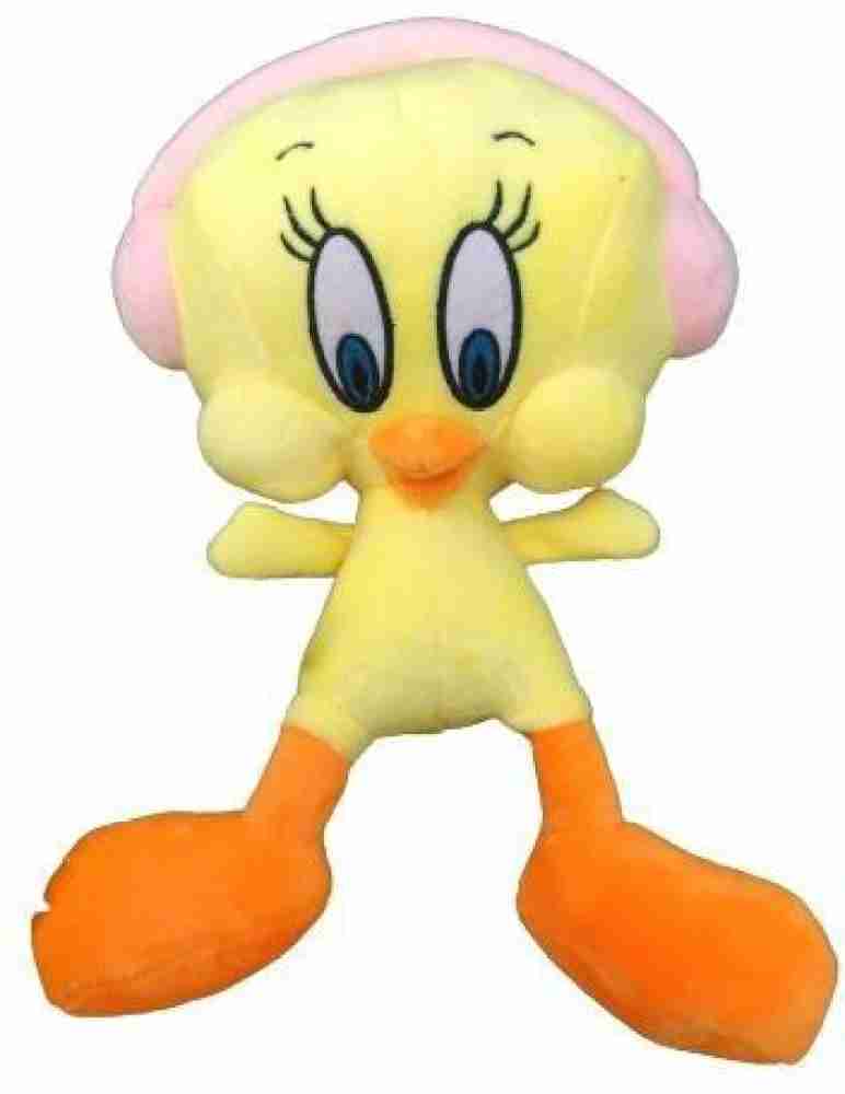 Fun Zoo Cartoon Character Tweety Bird with headphones Stuffed Soft