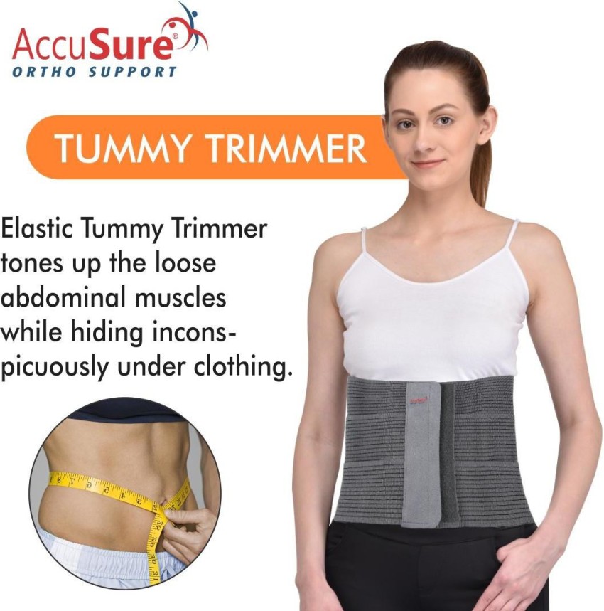 AccuSure Tummy Trimmer/ Abdominal Belt - XL Abdominal Belt - Buy AccuSure Tummy  Trimmer/ Abdominal Belt - XL Abdominal Belt Online at Best Prices in India  - Fitness
