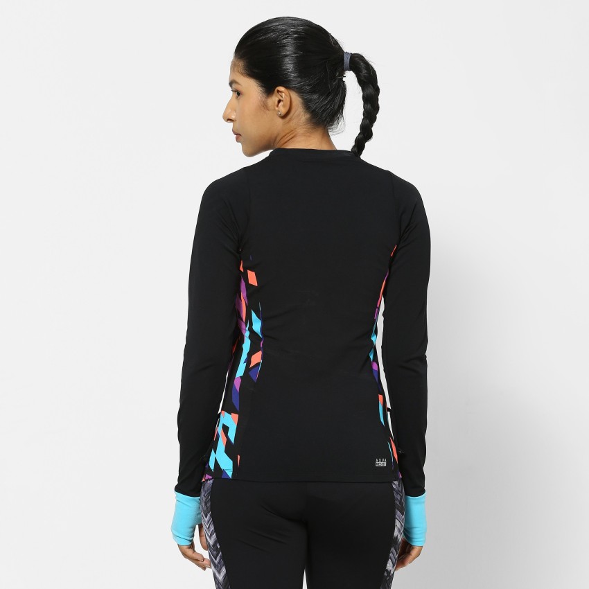 Decathlon Full Sleeves Printed Black Women Swimming Top at Rs 999/piece, Swimwear in Bengaluru