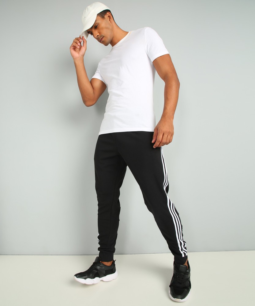 Polyester Adidas Men Striped Red Track Pants Color Red at Best Price in  Sabarkantha | Bravo Sports