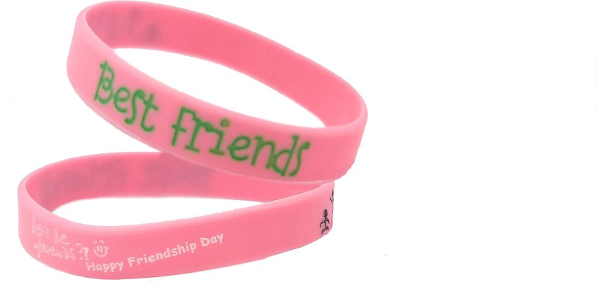 DMS RETAIL Rubber Friendship Band Bracelet for Boys Women Girls Men  Multicolor  Amazonin Fashion