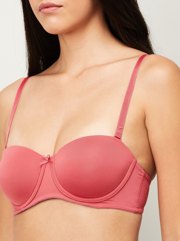 Buy Ginger By Lifestyle Pink Full Coverage Lightly Padded Everyday