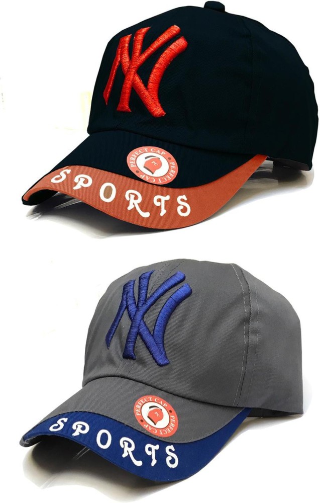 Phirsein latest attractive Black designer cotton summer baseball sports cap for men women boys girls
