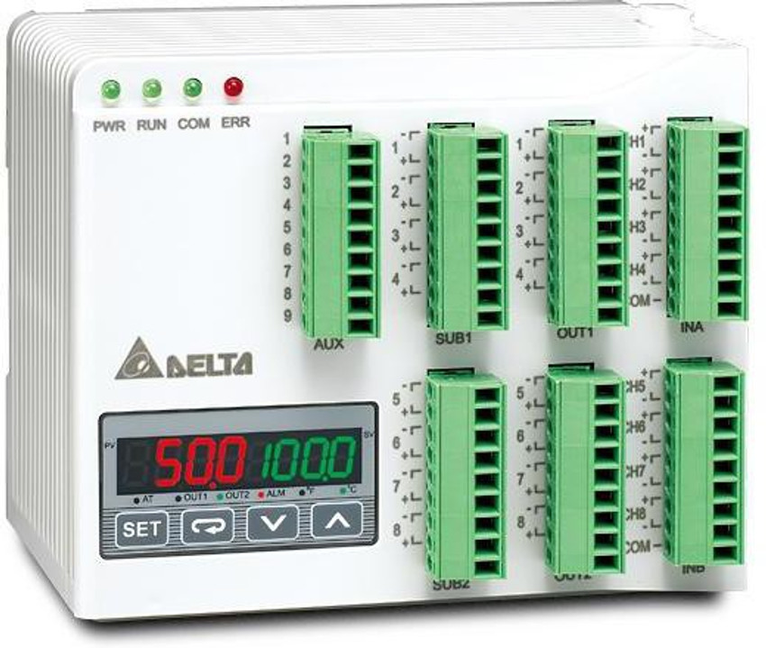 Delta temp outlet controller