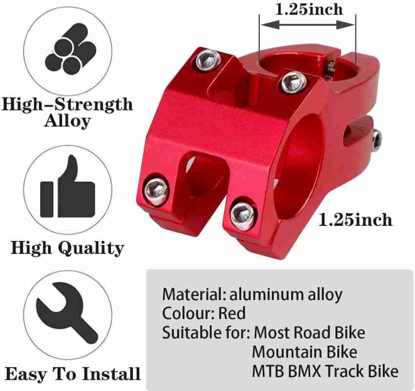 SHAFIRE Bike Handlebar Stem Bike Stem High Strength Handlebar Stem