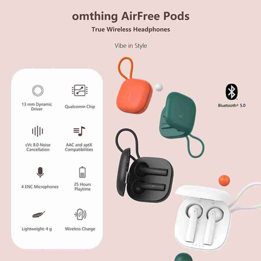 omthing By 1MORE AirFree Pods With Qualcomm 3.0 Wireless Charging