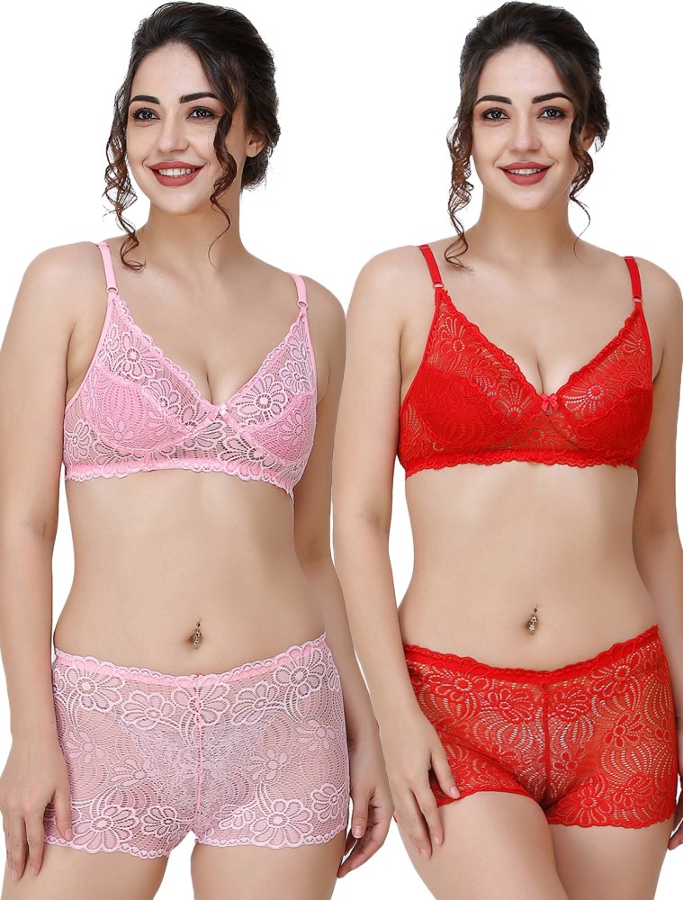 Pink Lingerie – Buy Pink Color Lingerie Online in India at Best Prices