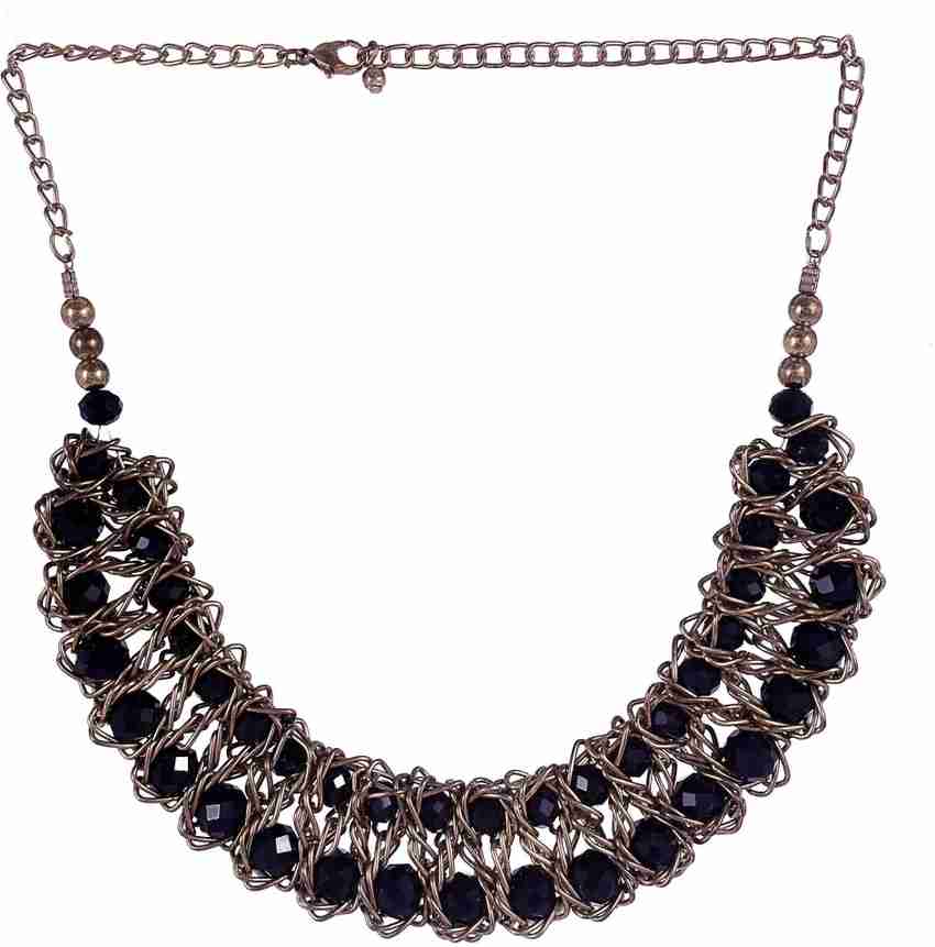 SSDN Trendy Design Stylish Choker Necklace for Women and Girls Crystal Metal Necklace Price in India Buy SSDN Trendy Design Stylish Choker Necklace for Women and Girls Crystal Metal Necklace Online