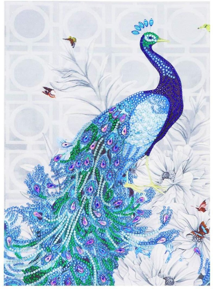 IDREAM 5D Diamond Painting Kit Peacock DIY Cross Stitch 21 inch x 12 inch  Painting Price in India - Buy IDREAM 5D Diamond Painting Kit Peacock DIY  Cross Stitch 21 inch x