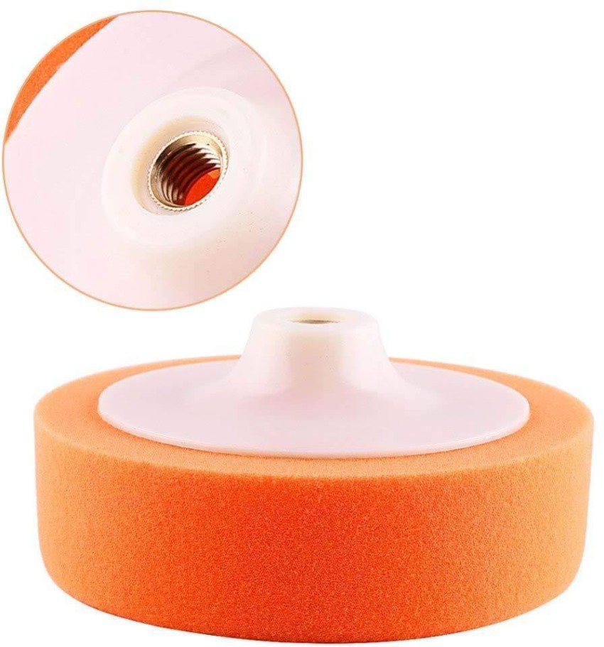 Auto Car Polishing Pad For Polisher Sponge Wheel Waxing Orange Car