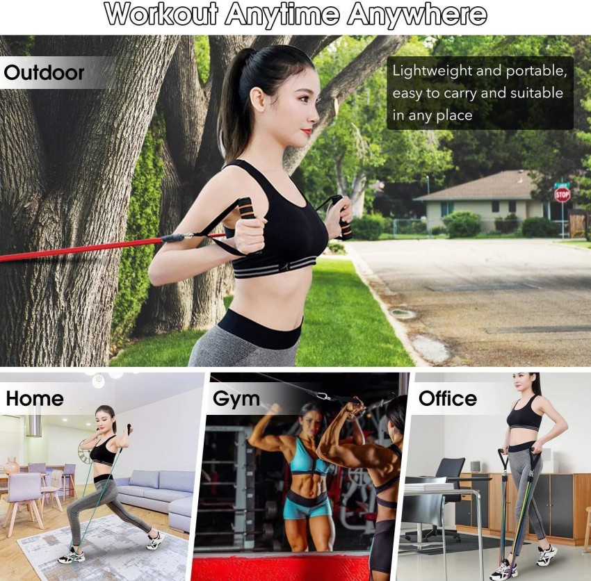 YIXTY Resistance Bands Set for Exercise, Stretching, and Workout Toning  Tube Resistance Tube - Buy YIXTY Resistance Bands Set for Exercise,  Stretching, and Workout Toning Tube Resistance Tube Online at Best Prices