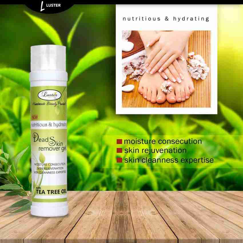 Luster Dead Skin Remover Gel with Tea Tree Oil (Hand & Foot Care