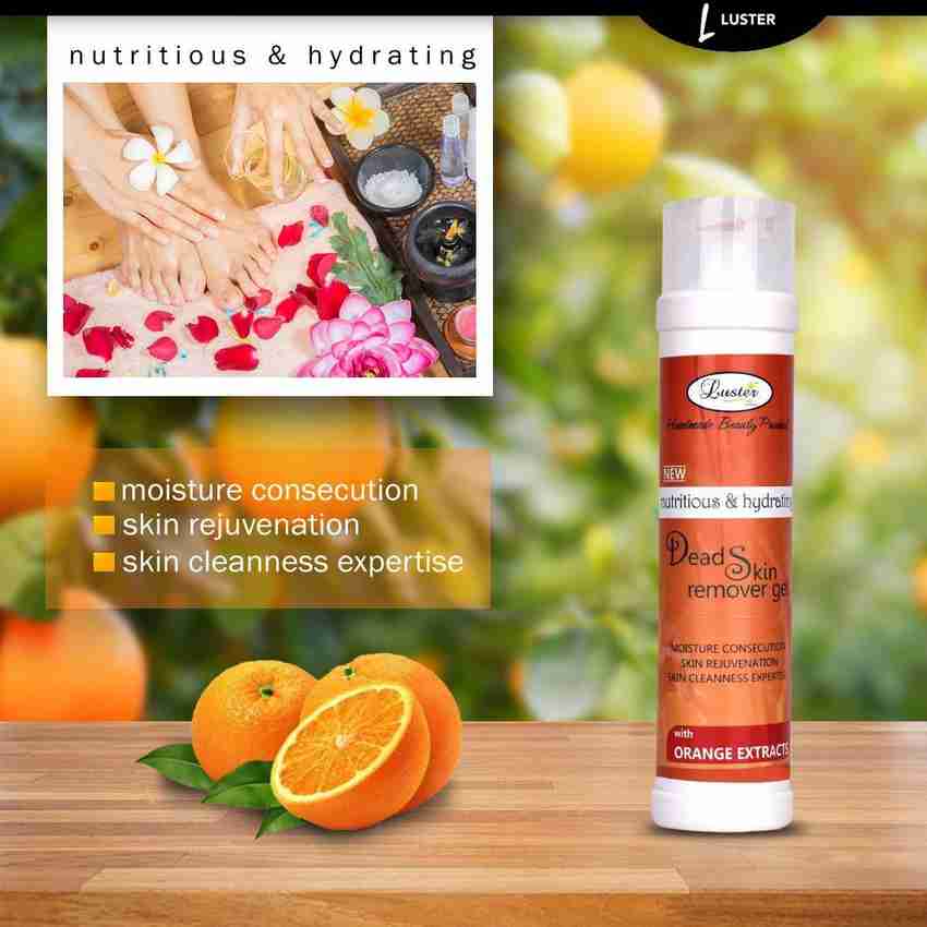 Luster Dead Skin Remover Gel with orange extracts Hand Foot