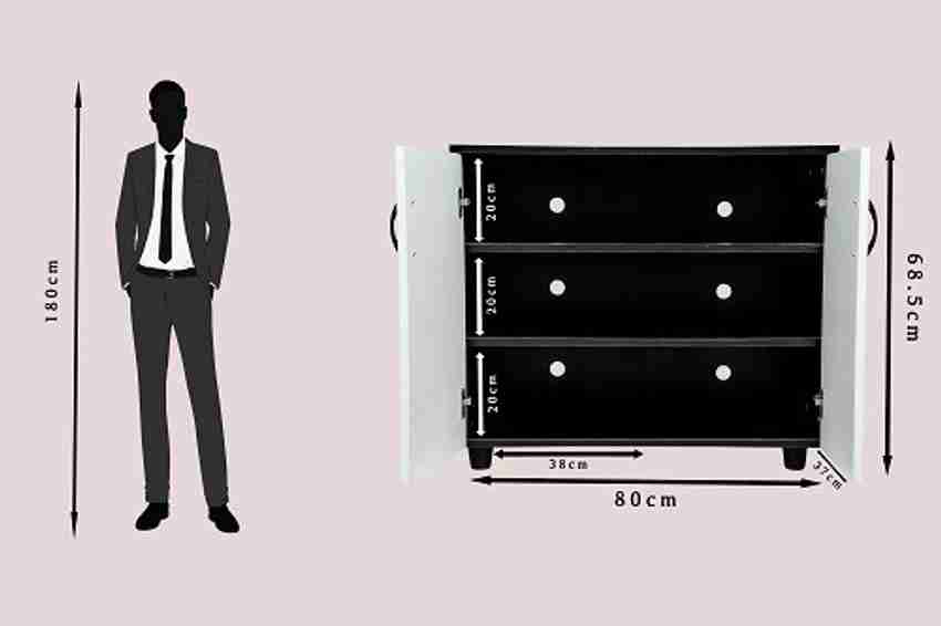 Home Full Engineered Wood Shoe Rack Price in India Buy Home Full