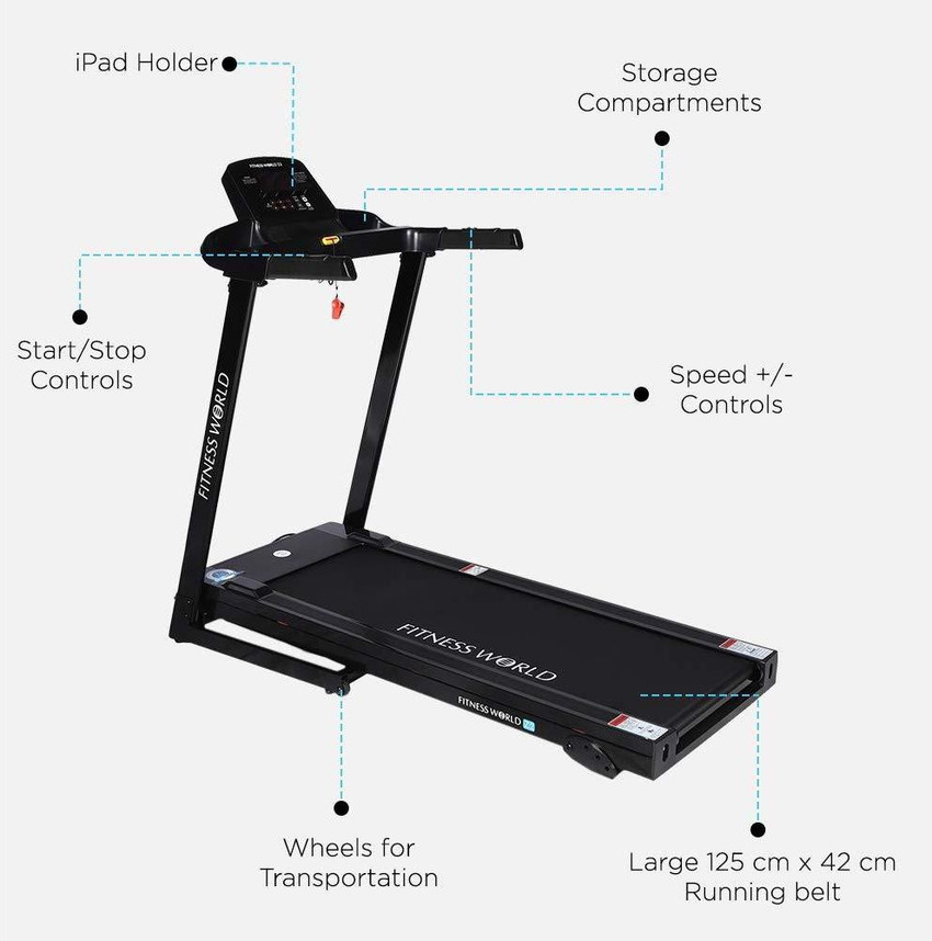 Fitness world best sale m1 treadmill price