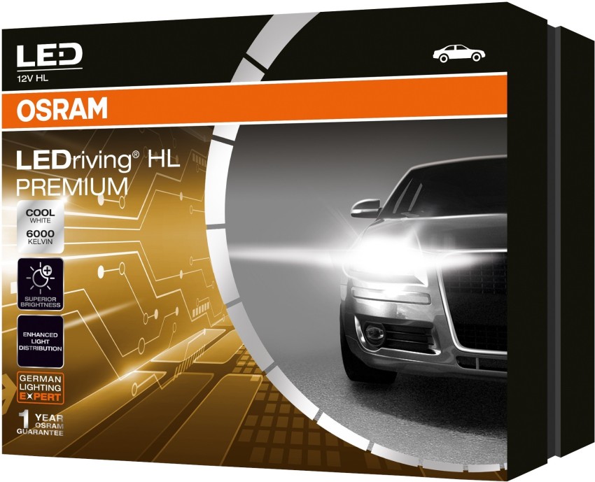 OSRAM H8/H11/H16 Headlight Car LED (12 V, 25 W) Price in India