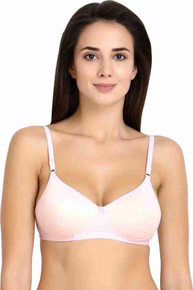 Cacique Size 42F White Lightly Lined T Shirt Wirless Padded Bra