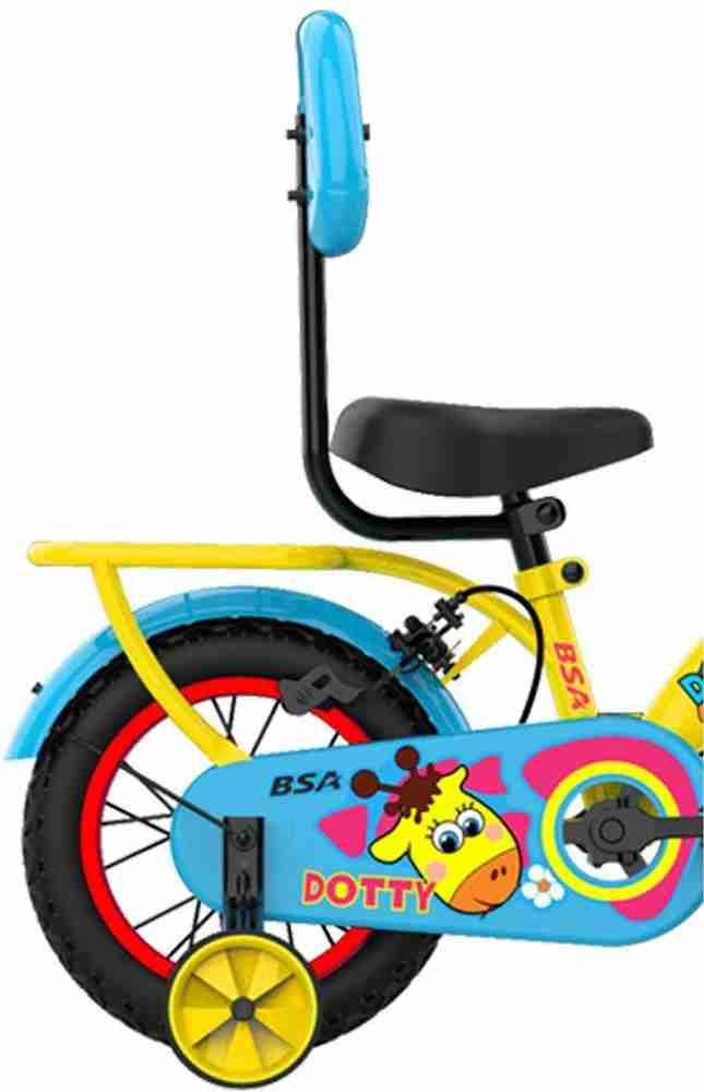 BSA CHAMP Dotty 14T BICYCLE for Kids Age 3 to 5 Years Canary Yellow 14 T Road Cycle Price in India Buy BSA CHAMP Dotty 14T BICYCLE for Kids Age 3