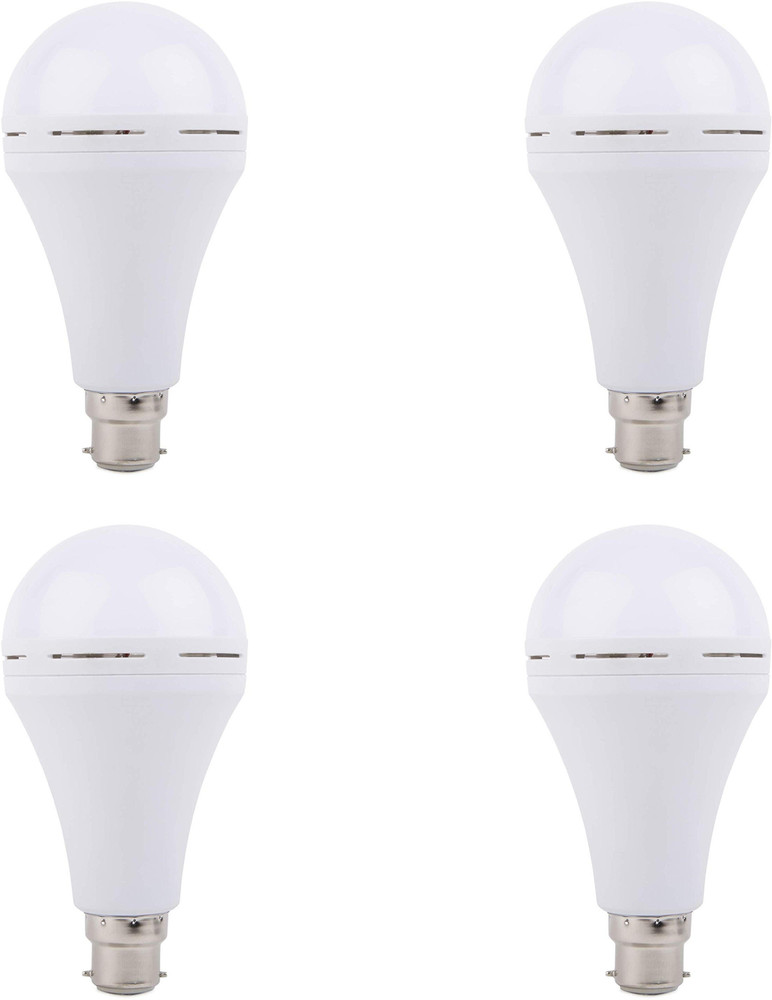 kv enterprises 12W Inverter Bulb 4pc 6 hrs Bulb Emergency Light
