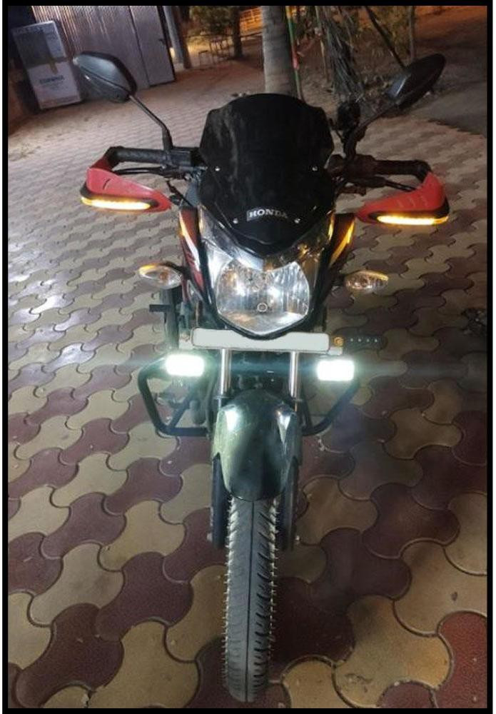 Ride Adventure Long Visor BK01 Bike Windshield Price in India