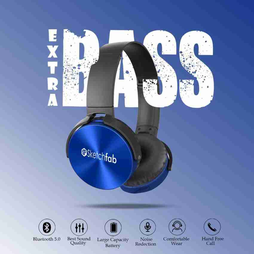 Sketchfab extra bass discount headphones