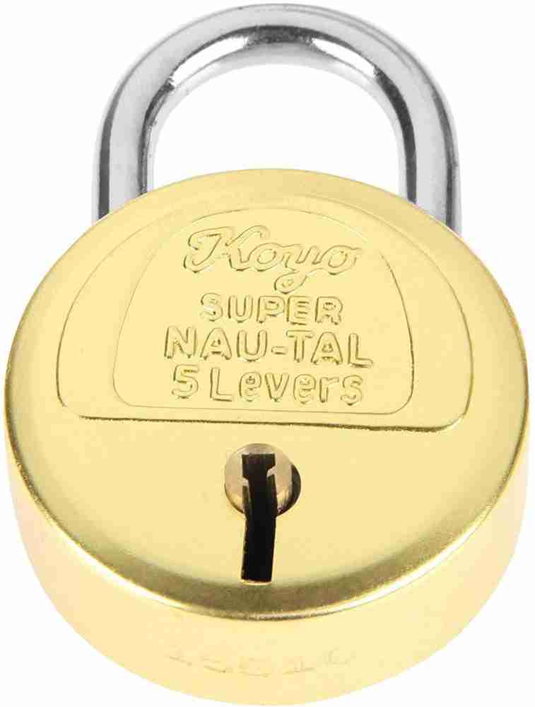 nawani Door Pad Lock Heavy Ultra Key 50 mm, Size 7/5 cm Lock