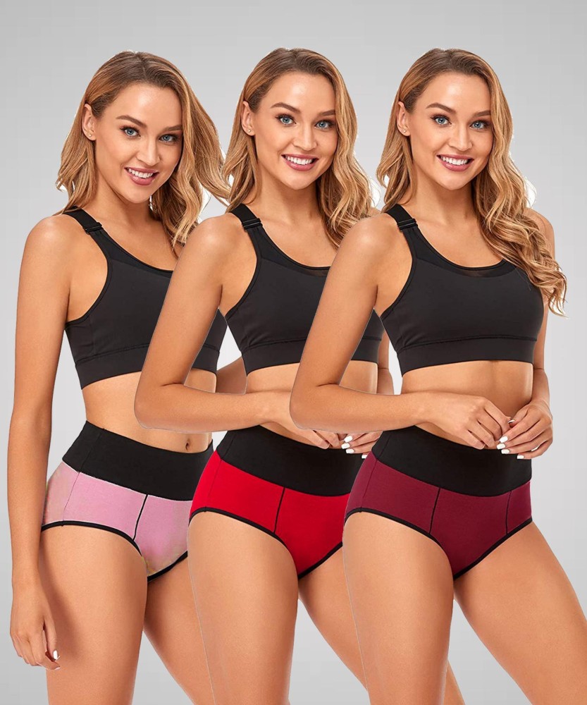 Young trendz Women Hipster Maroon, Red, Pink Panty - Buy Young trendz Women  Hipster Maroon, Red, Pink Panty Online at Best Prices in India