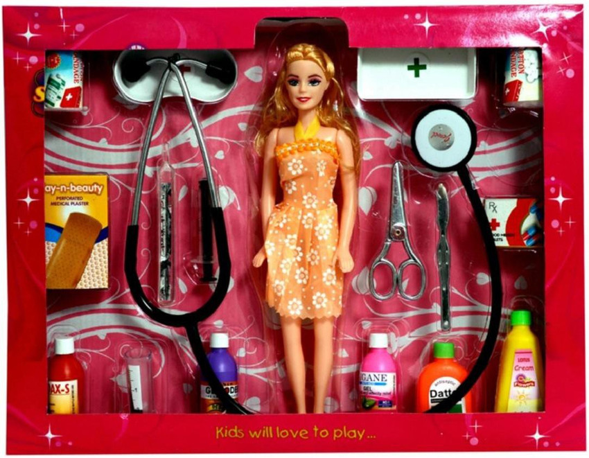 CYNIX Sweety MBBS Doctor Set Fun Role Play Games For Kids Sweety