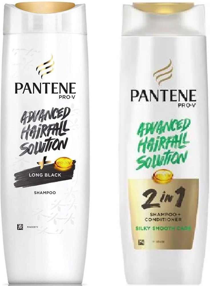 Pantene 2 in 1 Anti Hair Fall Shampoo + Conditioner, 180 ml